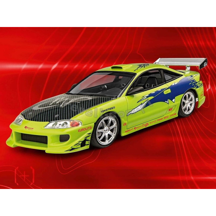 REVELL 1/25 MITSUBISHI 1995 ECLIPSEFAST& FUROUS (07691)