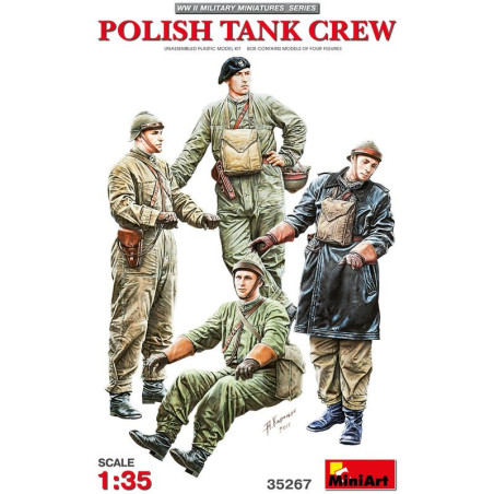 MiniArt 1/35 Polish Tank Crew WW II      (35267)
