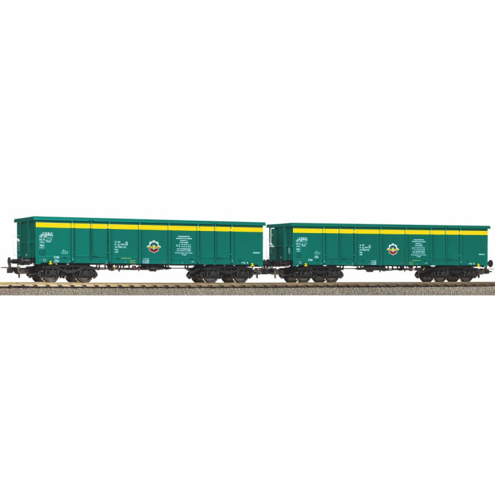 PIKO 28314 WAGON TOWAROWY PKP Cargo EP.V ( zestaw 2 wagony )