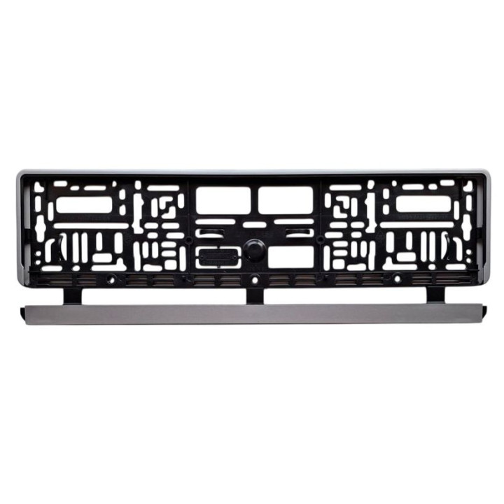 License plate frame (RAM-01) - silver
