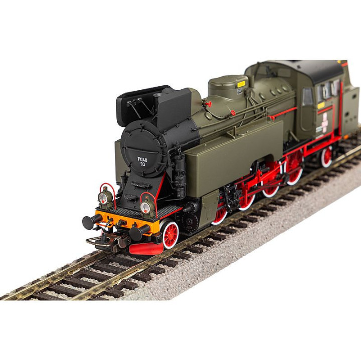 PIKO 50760 LOKOMOTYWA PAROWA TKt48 PKP   ep.IV + DSS PluX22