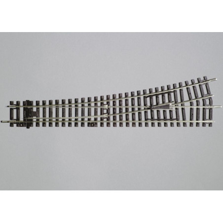 PIKO 55220 LEFT SIDE ARC TURNER R9 / 239 mm ( 1 piece )
