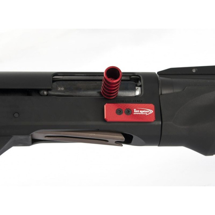 TONI SYSTEM BENELLI Uvolňovací destička pro Benelli M2 SP (PMM7-RE) červená / zvětšená