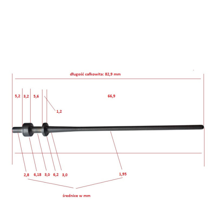 WINCHESTER Iglica do Winchester Fusion   / Phoenix / SX3 / SX4 3,5" (B111616912)