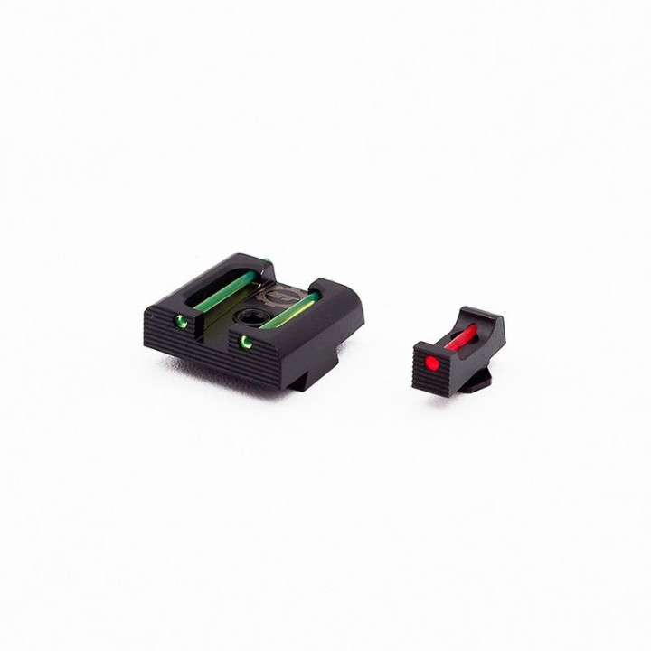 EEMANN TECH GLOCK Szczerbinka + muszka   światłowodowa 1,5 mm TACTICAL do Glock (120024)