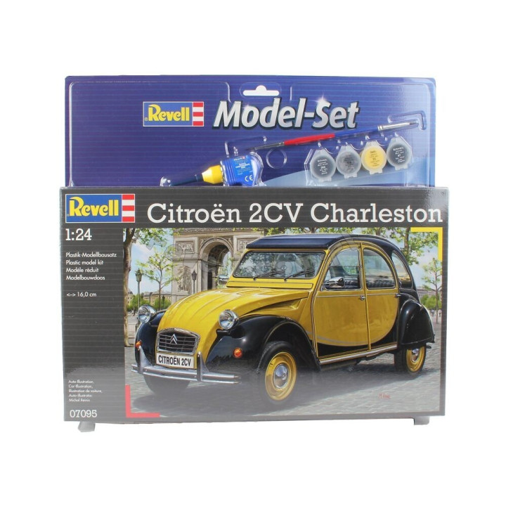 REVELL 1/24 CITROEN 2Cv CHARLESTON MODEL SET (67095)