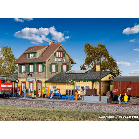 KIBRI 39507 H0 Železniční stanice Dettingen