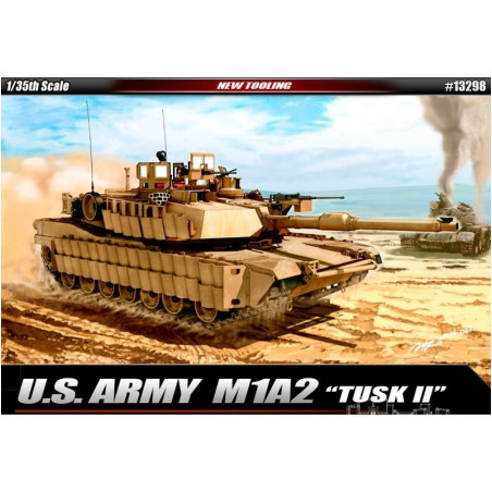 ACADEMY 1/35 U.S. Army M1A2 "TUSK II"    (13298)