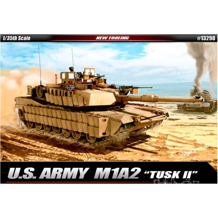 ACADEMY 1/35 U.S. Army M1A2 "TUSK II"    (13298)