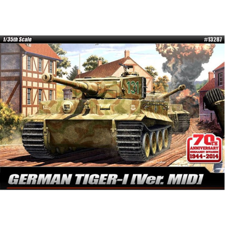 ACADEMY 1/35 German Tiger I (Ver.Mid)    (13287)