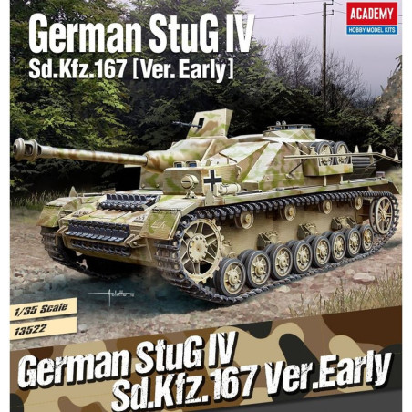 ACADEMY 1/35 Německý StuG IV Sd.Kfz.167 (raná verze) (13522)