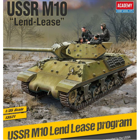 ACADEMY 1/35 USSR M10 "Lend-Lease"       (13521)