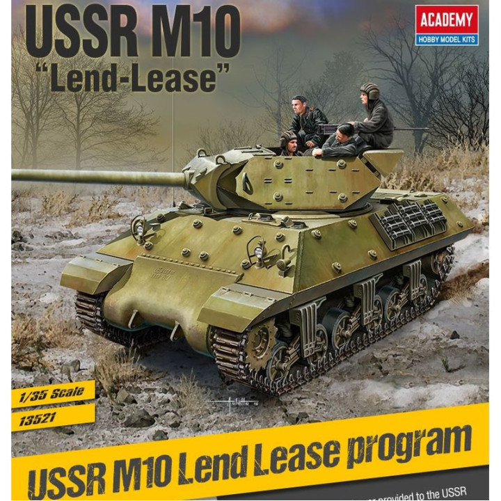 ACADEMY 1/35 USSR M10 "Lend-Lease"       (13521)