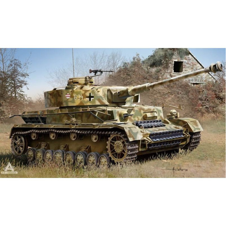 ACADEMY 1/72 German Pz.Kpfw. IV Ausf. H  (13432)