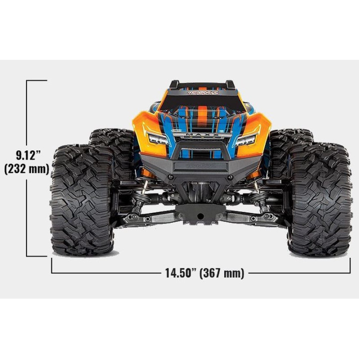 TRAXXAS WIDE MAXX - RED (89086-4-RED)