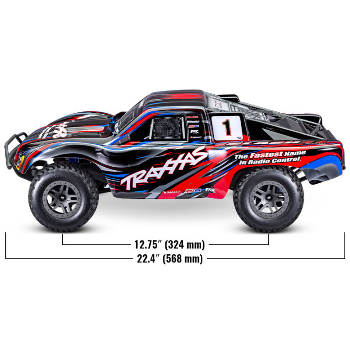 TRAXXAS Samochód SLASH 2SVXL-green       (68154-4-GRN)