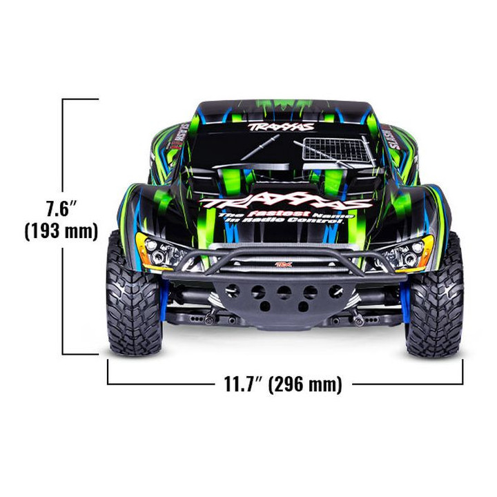 TRAXXAS Samochód SLASH 2SVXL-green       (68154-4-GRN)