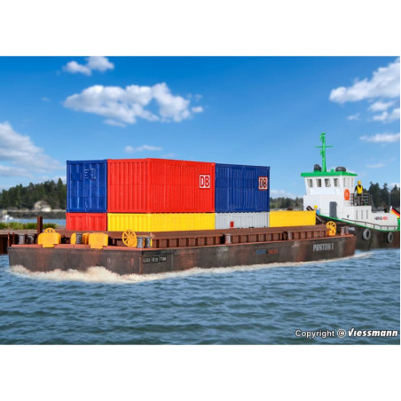 KIBRI 38524 H0 Transport barge