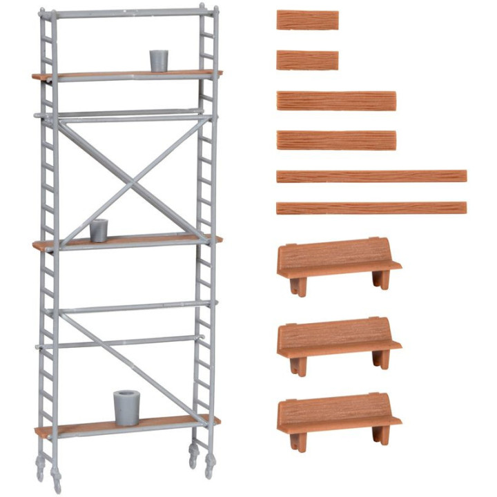 KIBRI 38145 H0 Construction Scaffolding