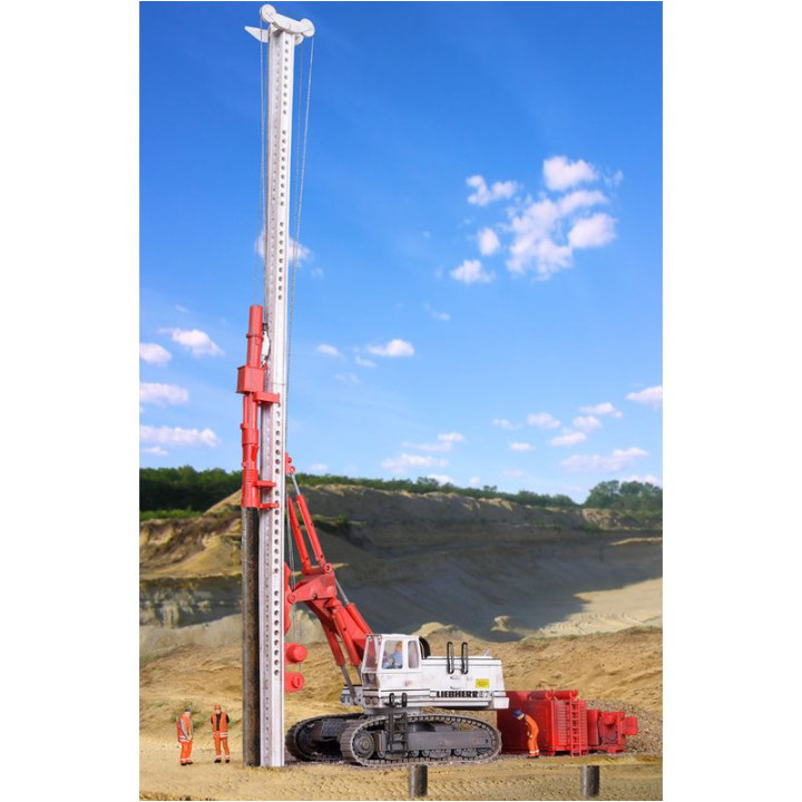 KIBRI 11253 H0 Liebherr pile driver 974