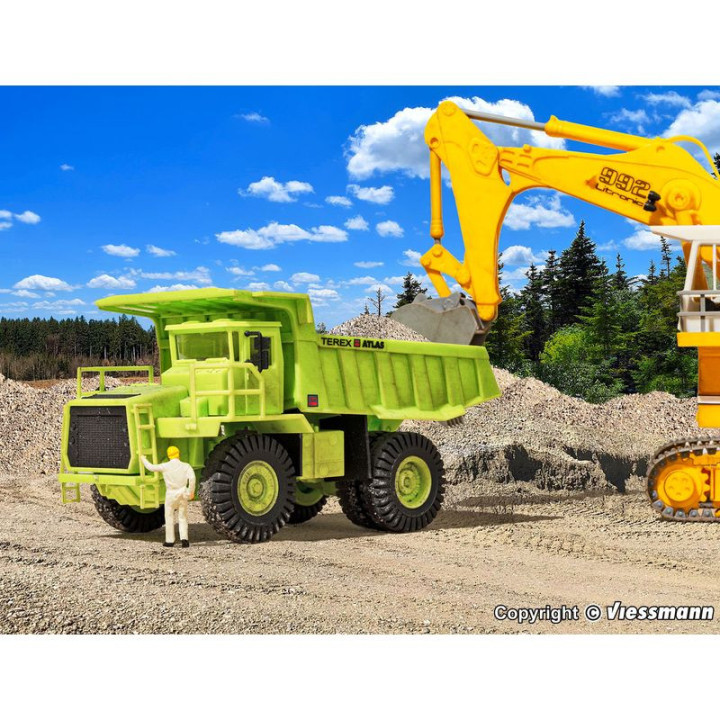 KIBRI 14058 H0 Wywrotka Terex Atlas      3308E