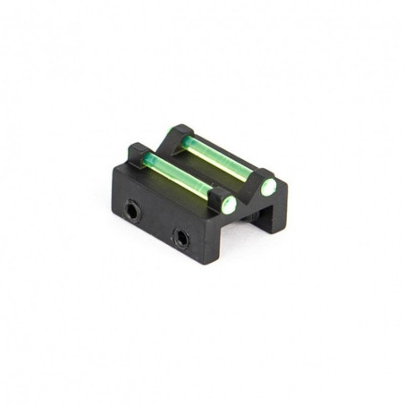 TONI SYSTEM Szczerbinka światłowodowa C  Profile 1,5/8,1 mm / Green - do strzelb (TV8)