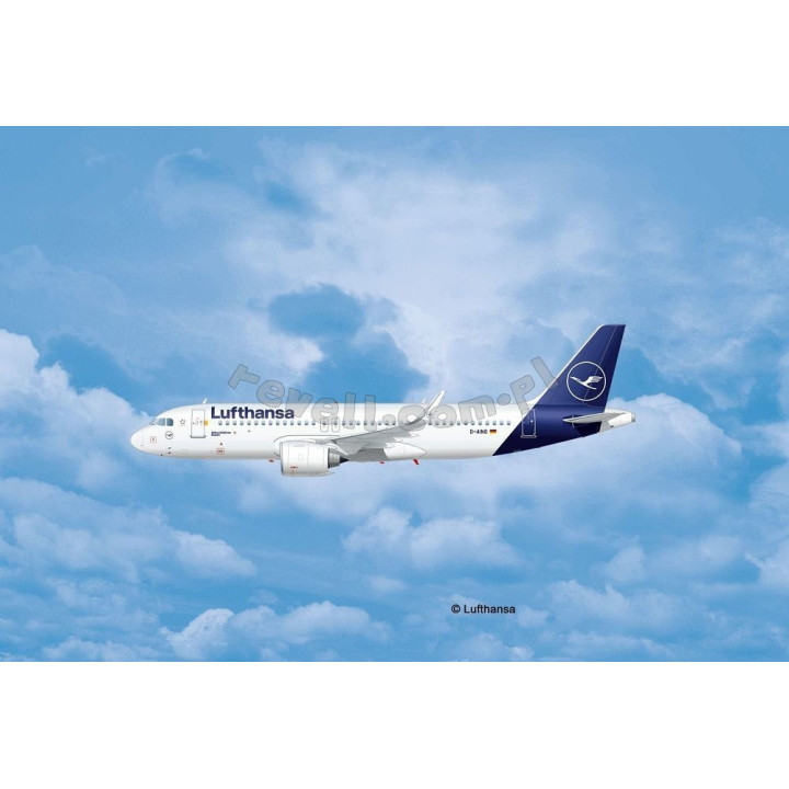 REVELL 1/144 AIRBUS A320 NEO LUFTHANSA (03942)