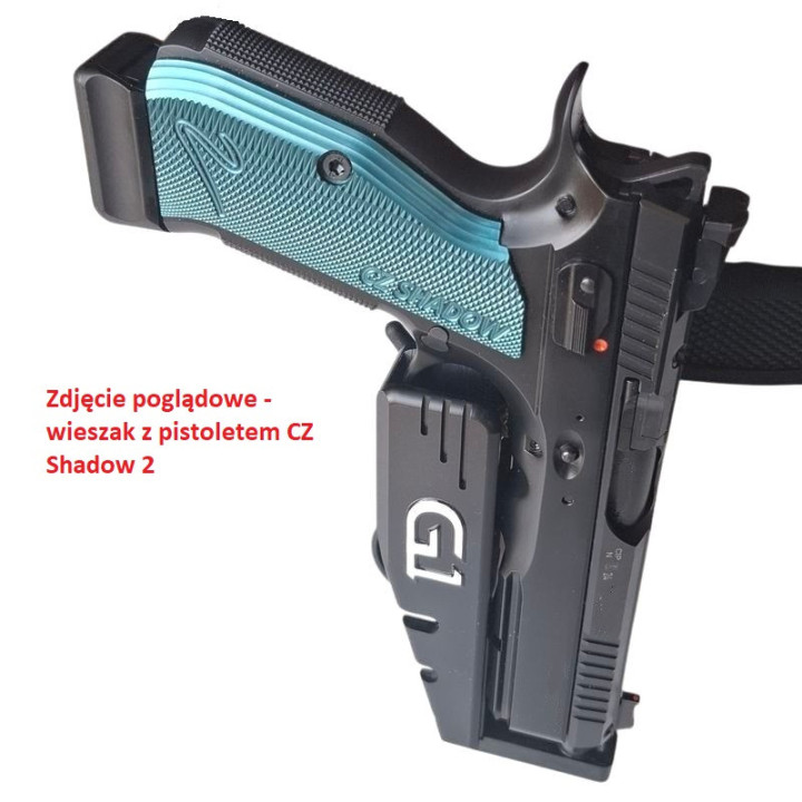 GHOST THE ONE EVO Holster - Mount for CZ TS 2 / Right-Handed (SGEONE28TS02 / 033781)