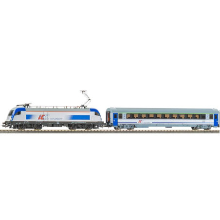PIKO 57116 STARTOVACÍ SADA s lokomotivou EU44 + vozy PKP ep.VI IC