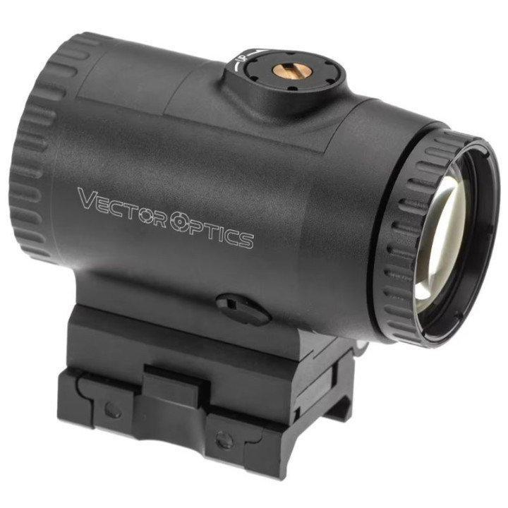 VECTOR OPTICS PARAGON 3x18 Prism       Magnifier Micro / Crystal Clear (SCMF-33) Black