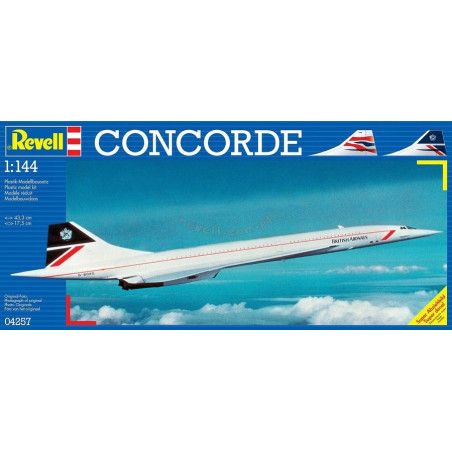 REVELL 1/144 CONCORDE BA/AF (04257)