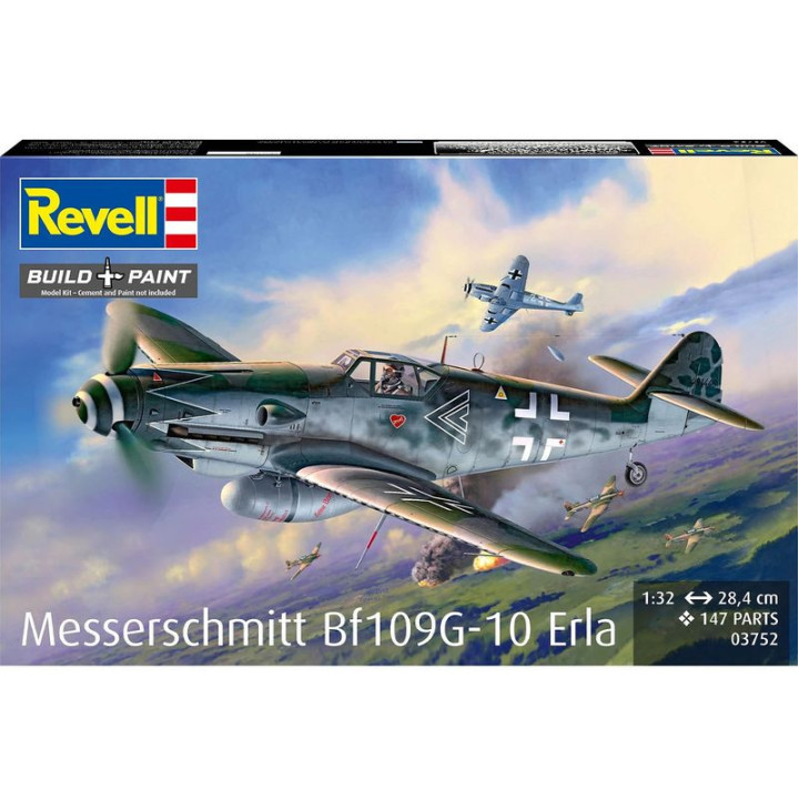 REVELL 1/32 Messerschmitt Bf 109G-10 Erla (03752)