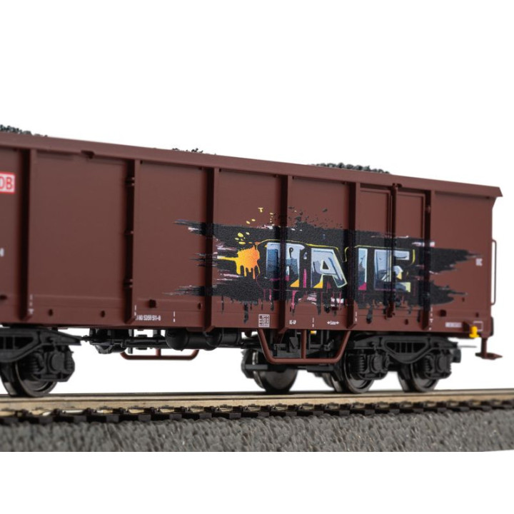PIKO 28338 WAGON TOWAROWY Eaos BD AG     Graffiti ep.VI ( zestaw 2 wagony )