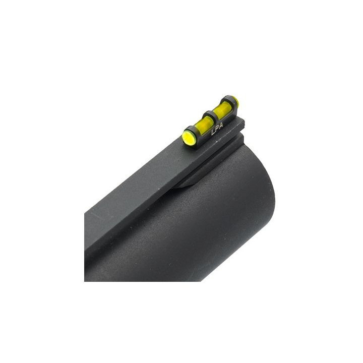 LPA Yellow fiber optic rifle bow tie (MF10)