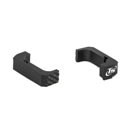 TONI SYSTEM GLOCK magazine latch for Glock Gen. 4/5 post-enlarged (PMPG5) Black