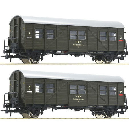 ROCO 6200195 PKP freight wagon ep.iv ( set of 2 wagons )