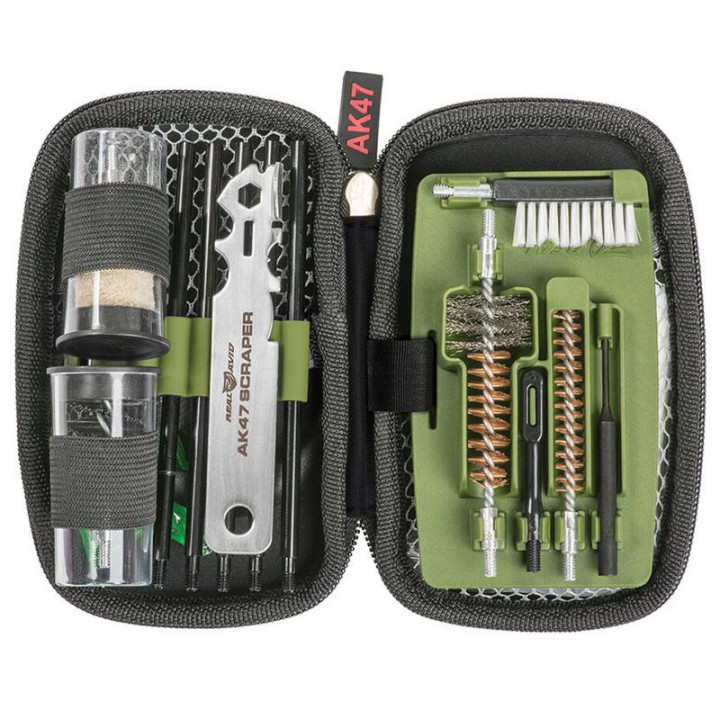 REAL AVID Zestaw do czyszczenia broni    Gun Boss® - AK47 - platforma AK (AVGCKAK47)