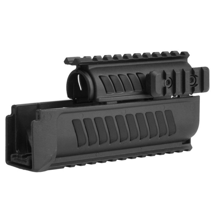 FAB DEFENSE Lůžko pro AK-47 Quad Rail Polymer Handguard - černé