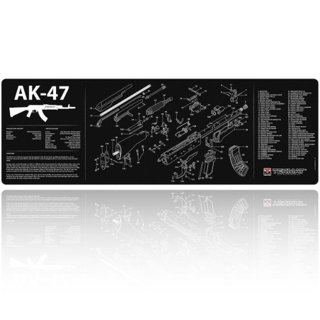 TEKMAT Podložka na čištění zbraní AK-47 / 30x91 cm (TEK-R36-AK47)