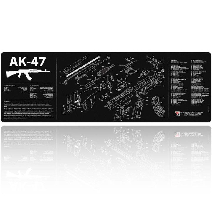 TEKMAT Podložka na čištění zbraní AK-47 / 30x91 cm (TEK-R36-AK47)