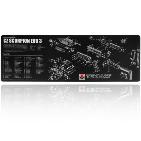TEKMAT CZ Scorpion gun cleaning mat / 30x91 cm (TEK-R36-CZSCORPION)