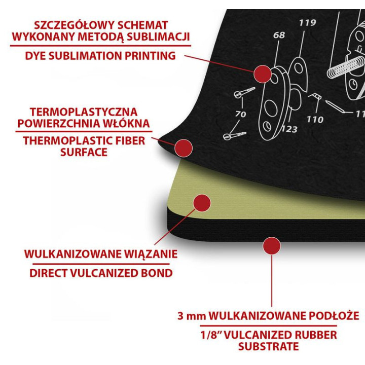 TEKMAT CZ Scorpion gun cleaning mat / 30x91 cm (TEK-R36-CZSCORPION)