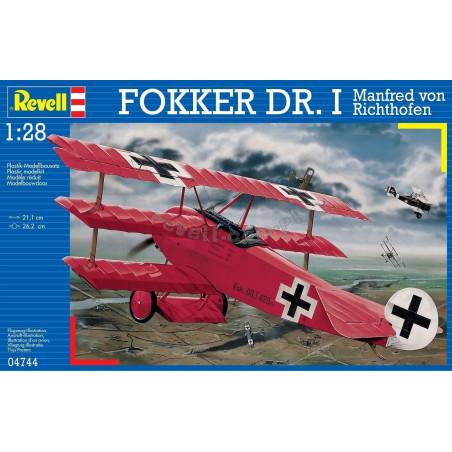 REVELL 1/28 FOKKER DR. I RICHTHOFEN      (04744)