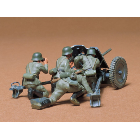 TAMIYA 1/35 NĚMECKÝ 37mm protitankový kanón (35035)