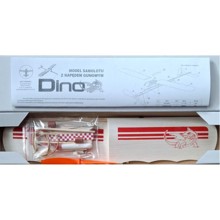 GUMOVÝ KLUZÁK DINO ( ART - MODEL )