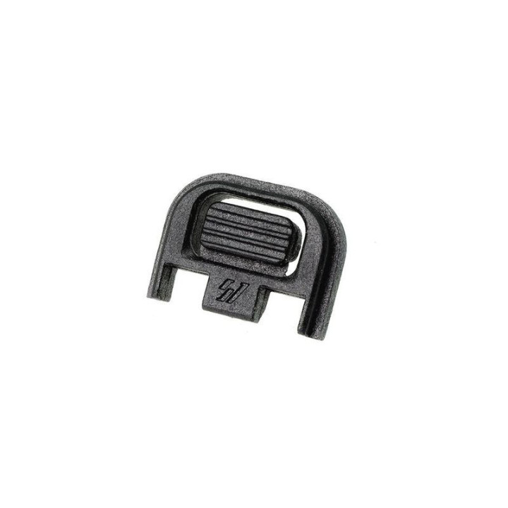 STRIKE INDUSTRIES GLOCK Płytka oporowa   zamka Glock / czarna (SI-POLYFLEX-GSP)