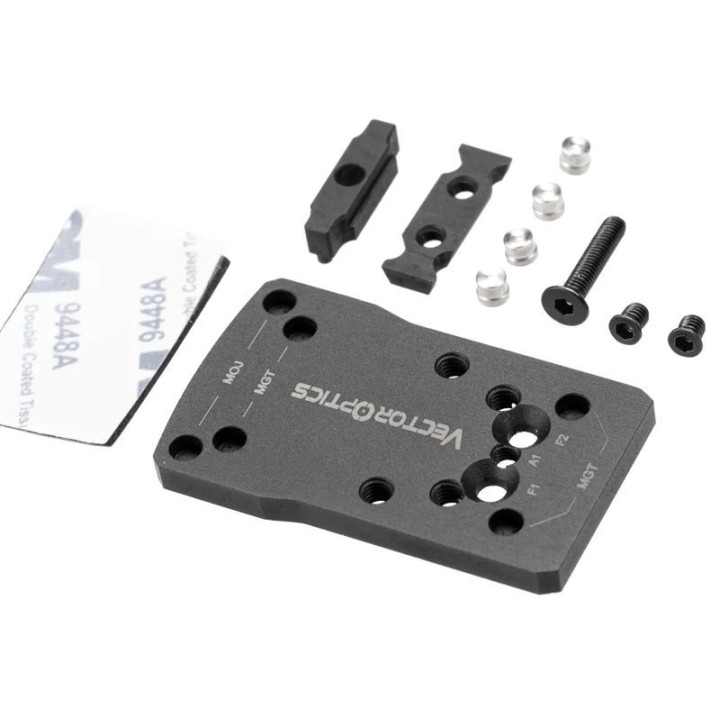 VECTOR OPTICS Montážní deska pro adaptér Glock 2v1 MOJ/RMR a MGT/RMR (SCFRM-GK10)