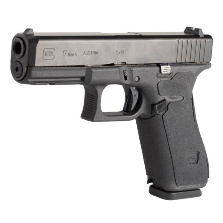HOGUE Wrapter Rubber Adhesive Grip for Glock 17 / 17MOS / 34MOS / 45 / 45MOS / 19X (17170) black