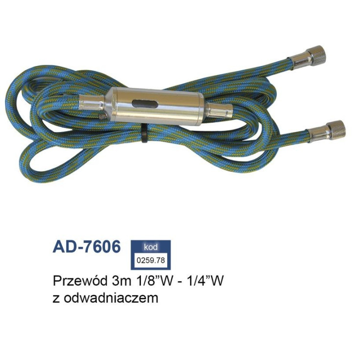 ADLER WIRING 3 mb FOR AEROGRAPH + DISCHARGER ( AD-7606 )