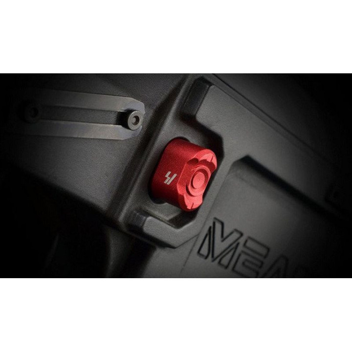 STRIKE INDUSTRIES Páka zásobníku pro AR-15 (SI-AR-SMC) červená